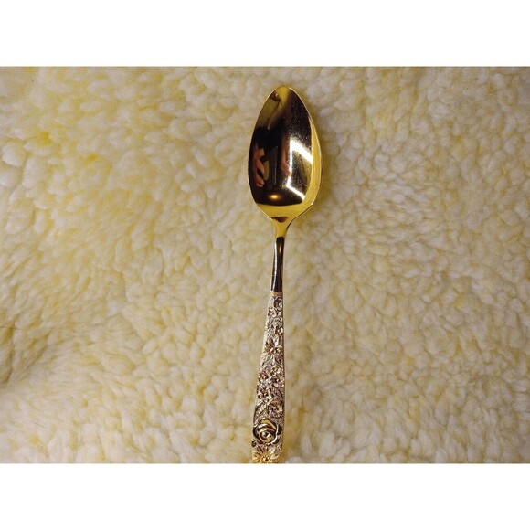 Stanley Roberts Stainless Japan Steel 23K Electoplate Finish Fork, Knife, Spoon - Picture 6 of 12